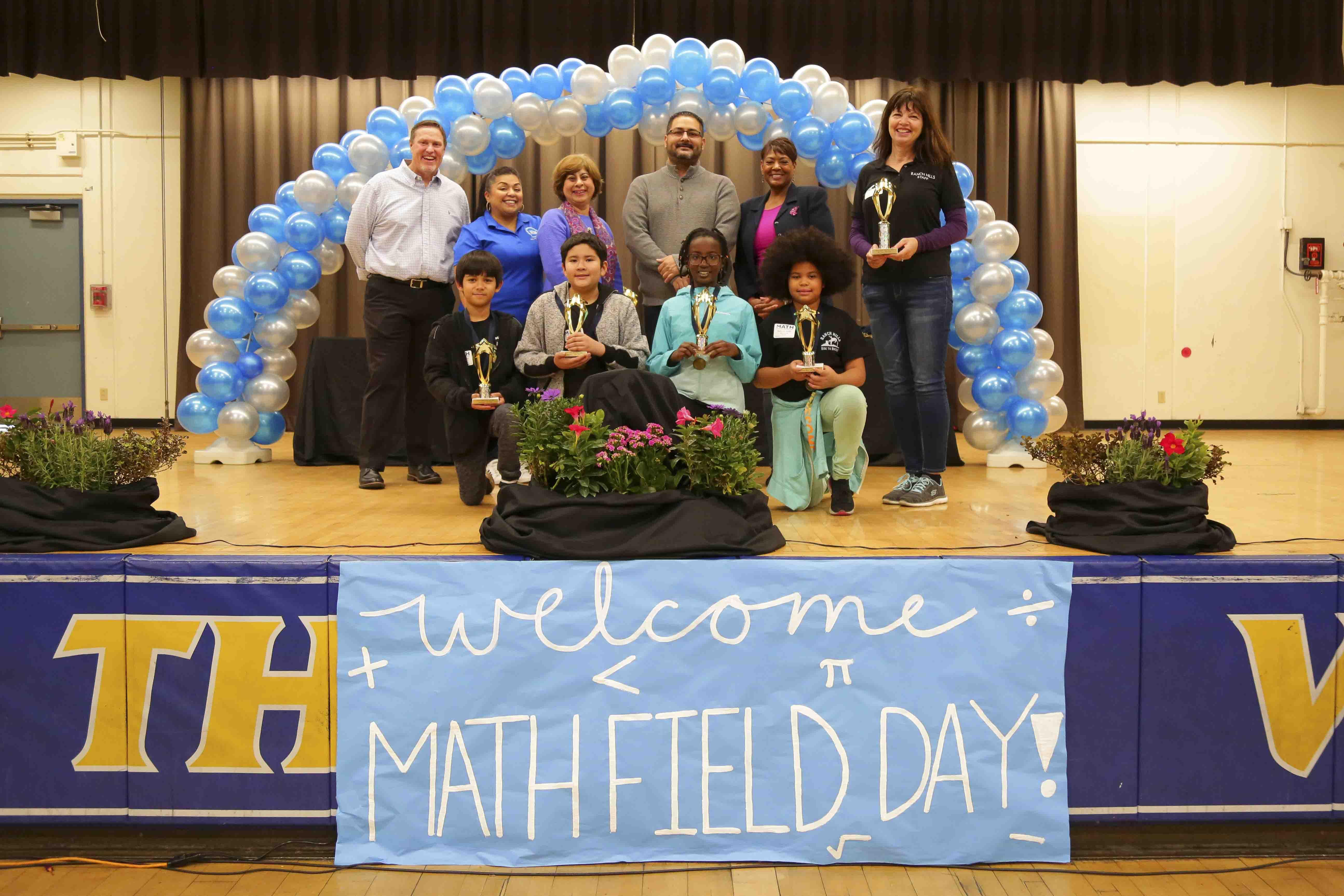 Ranch Hills 5th Grade students take 2nd Place at the Math Field Day